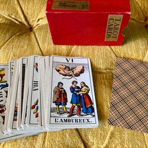 Vintage 1JJ Swiss Tarot Cards by AG Muller